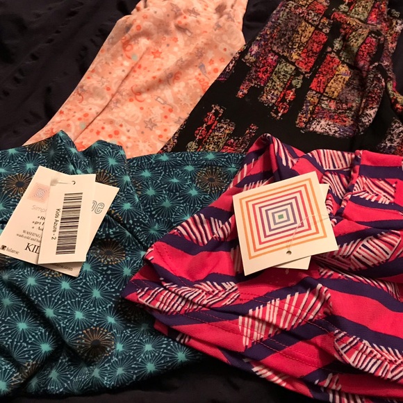( Bundle ) Size 2, LuLaRoe Kid Skirt (4 skirts) - Picture 3 of 8